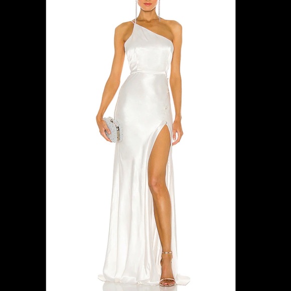 SAU LEE Hailey Gown in Ivory 0